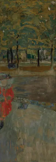 De tuin van La Muette in Passy, Parijs (La Muette) - Édouard Vuillard