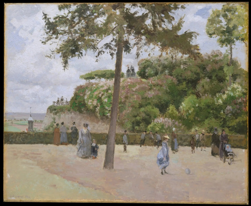 De Stadstuin, Pontoise - Camille Pissarro