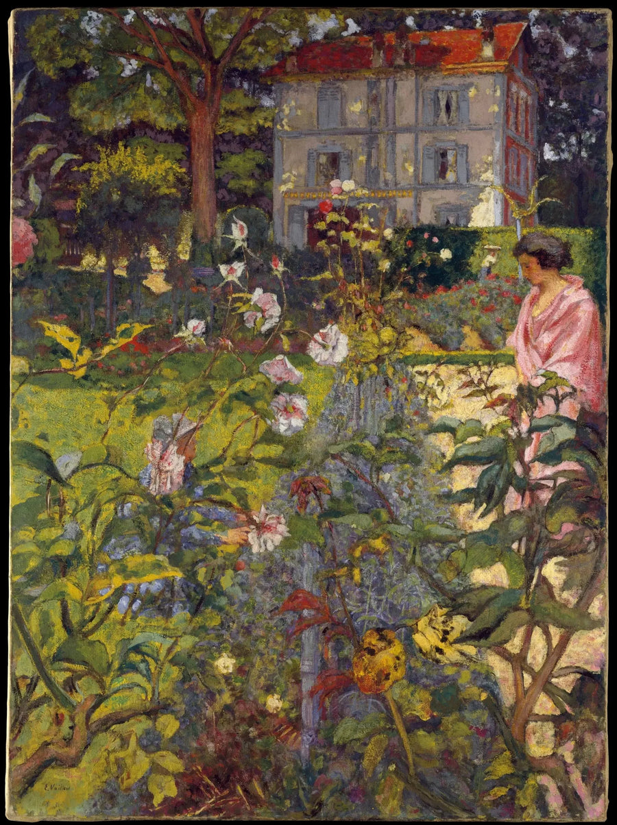 De Tuin van Vaucresson - Édouard Vuillard