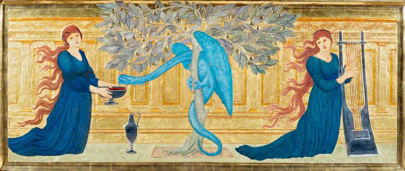 Het Tuin van de Hesperiden - Edward Burne-Jones