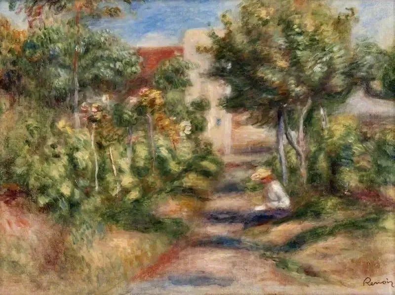 De tuin van de schilder - Pierre-Auguste Renoir