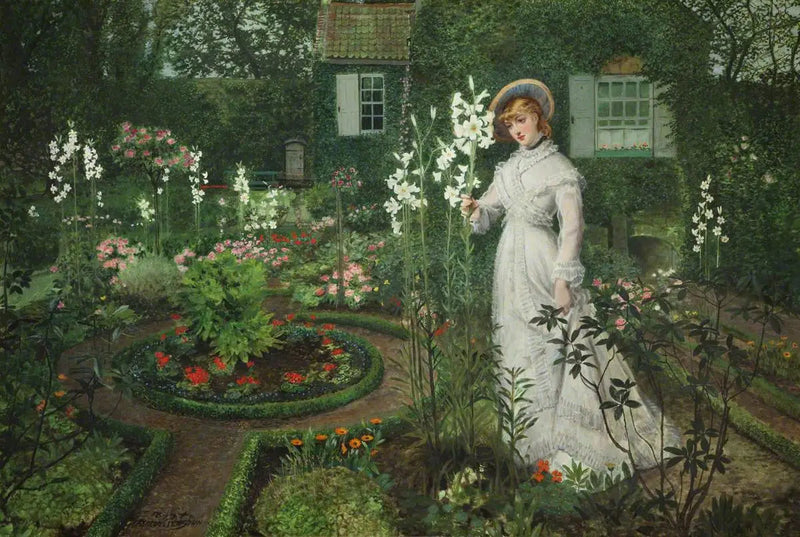 Het Tuin van de Rector, Koningin der Lelies - John Atkinson Grimshaw

Source:
Le Jardin du Recteur, Reine des Lys - John Atkinson Grimshaw