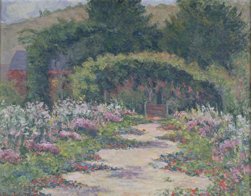 De tuin en het huis van Claude Monet in Giverny - Blanche Hoschedé Monet