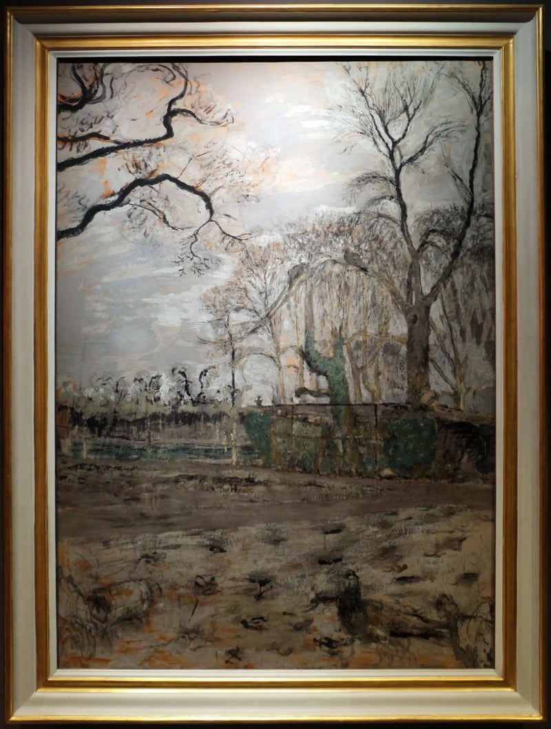 De wintertuin met pauw - Édouard Vuillard