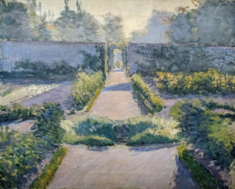 De moestuin, Yerres - Gustave Caillebotte