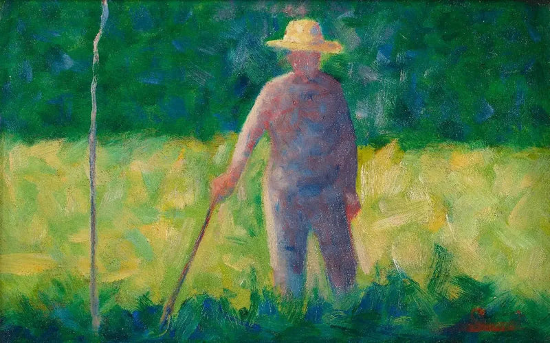 De tuinman - Georges Seurat