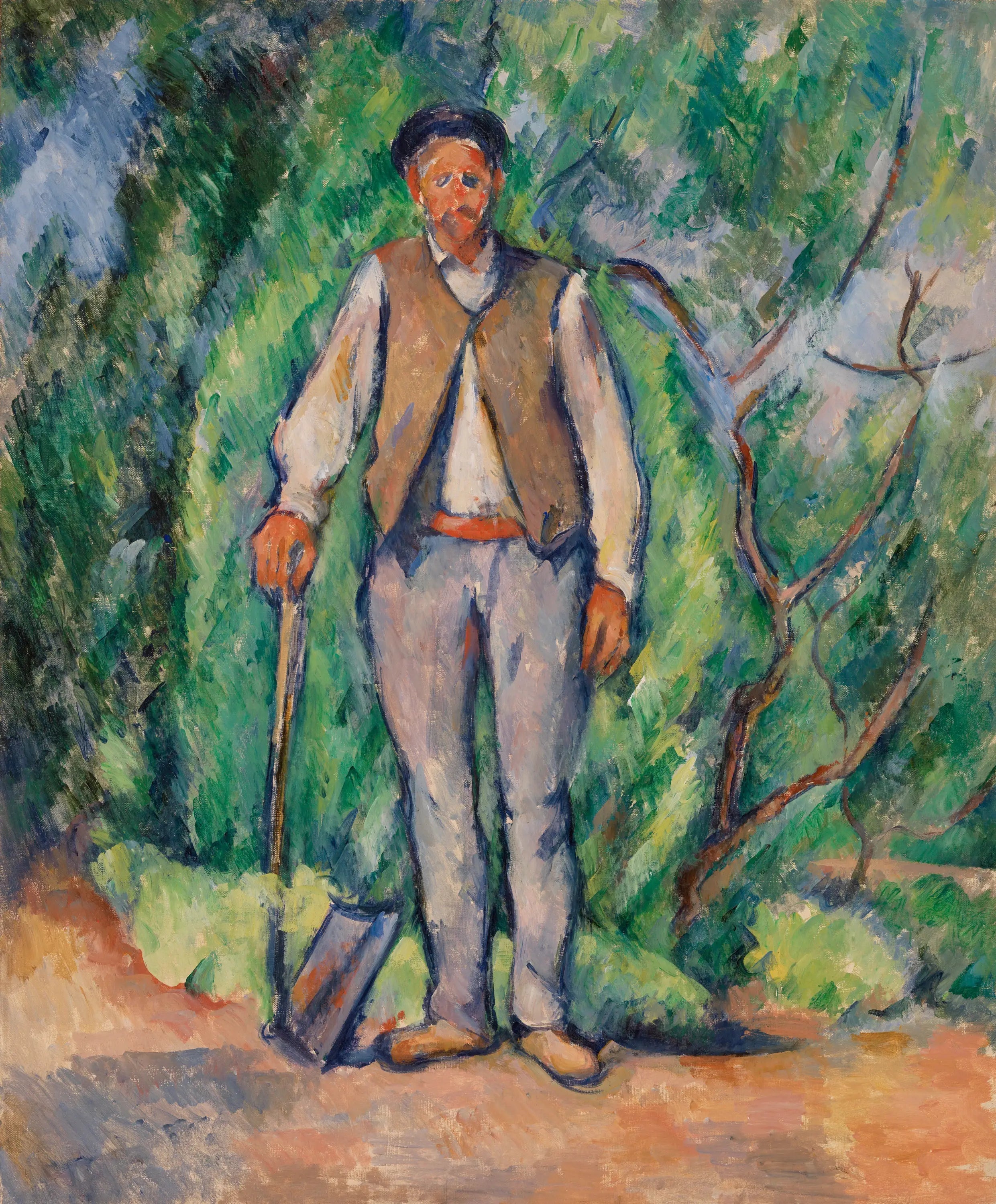 Le Jardinier - Paul Cézanne image 1 reproduction de peinture à l’huile