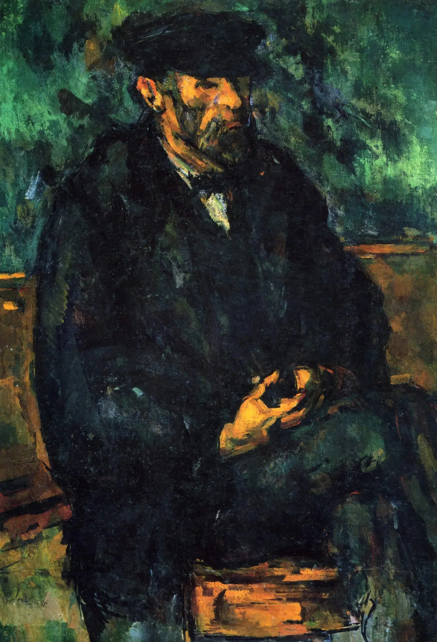 De tuinman Vallier - Paul Cézanne