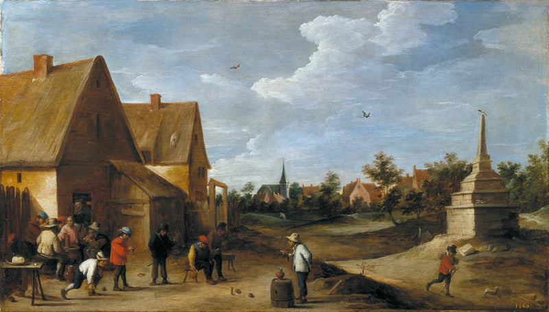 Het kegelen - David Teniers de Jonge

Source:
Le jeu de quilles - David Teniers le Jeune