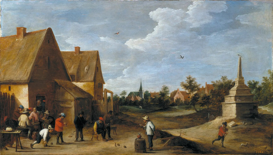 Het kegelen - David Teniers de Jonge

Source:
Le jeu de quilles - David Teniers le Jeune