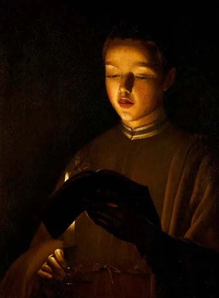 De jonge zanger - Georges de La Tour