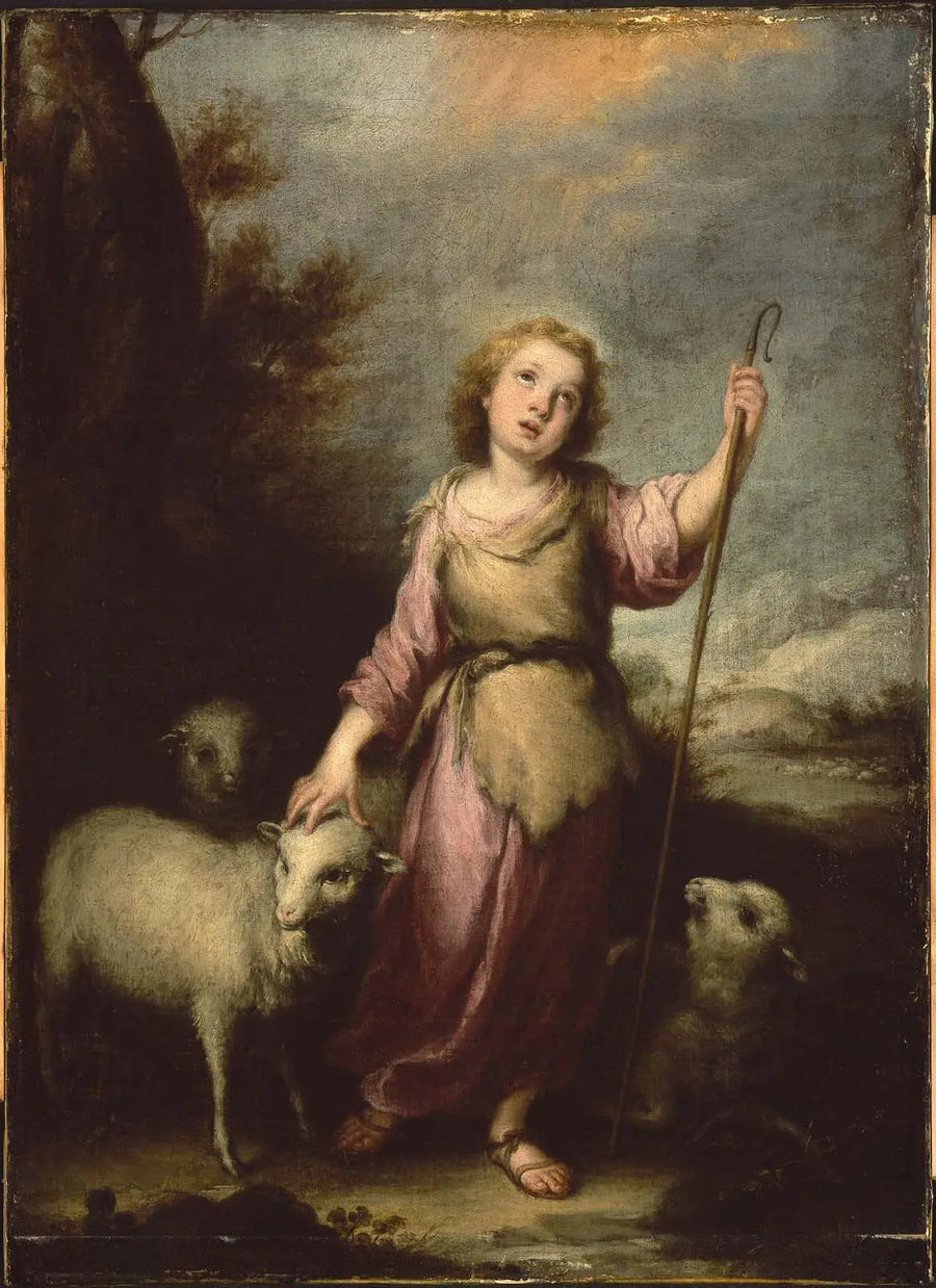 De jonge Christus als goede herder - Bartolomé Esteban Murillo

Source:
Le jeune Christ en bon berger - Bartolomé Esteban Murillo