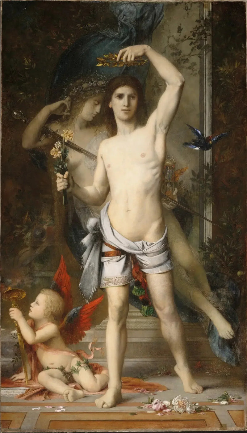 De jonge man en de dood - Gustave Moreau