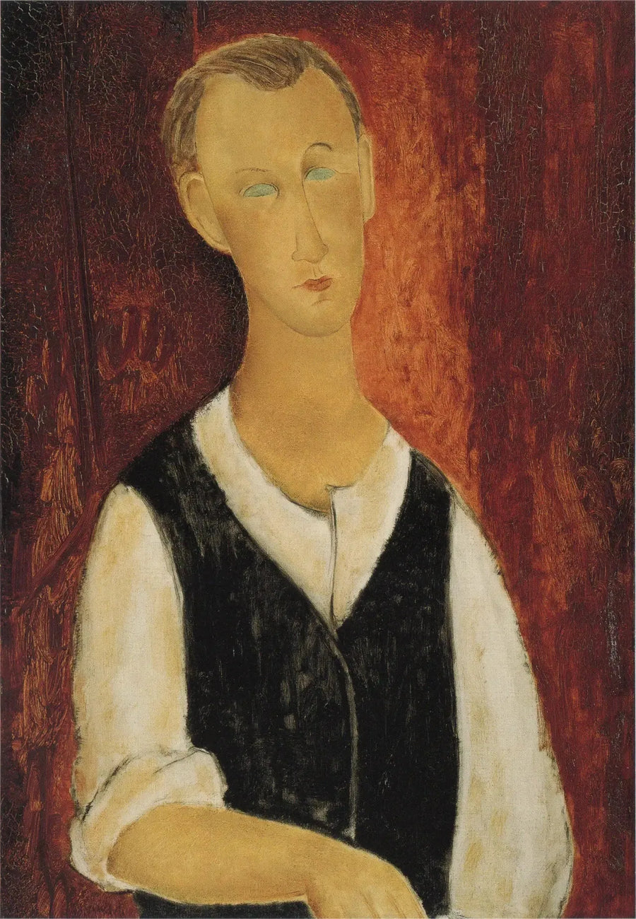 De jonge boer - Amedeo Modigliani