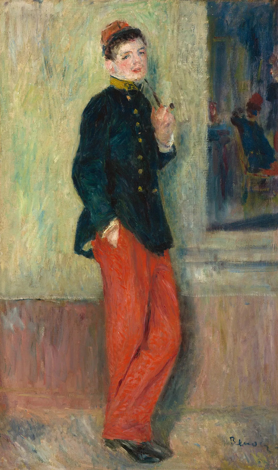 De jonge soldaat - Pierre-Auguste Renoir
