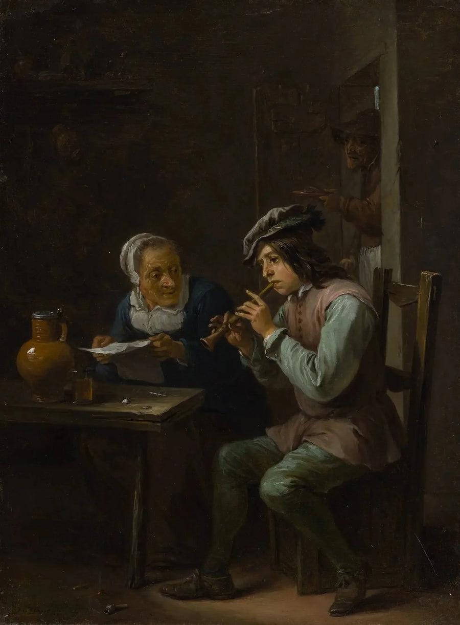 De fluitspeler - David Teniers de Jonge

Source:
Le joueur de flageolet - David Teniers le Jeune