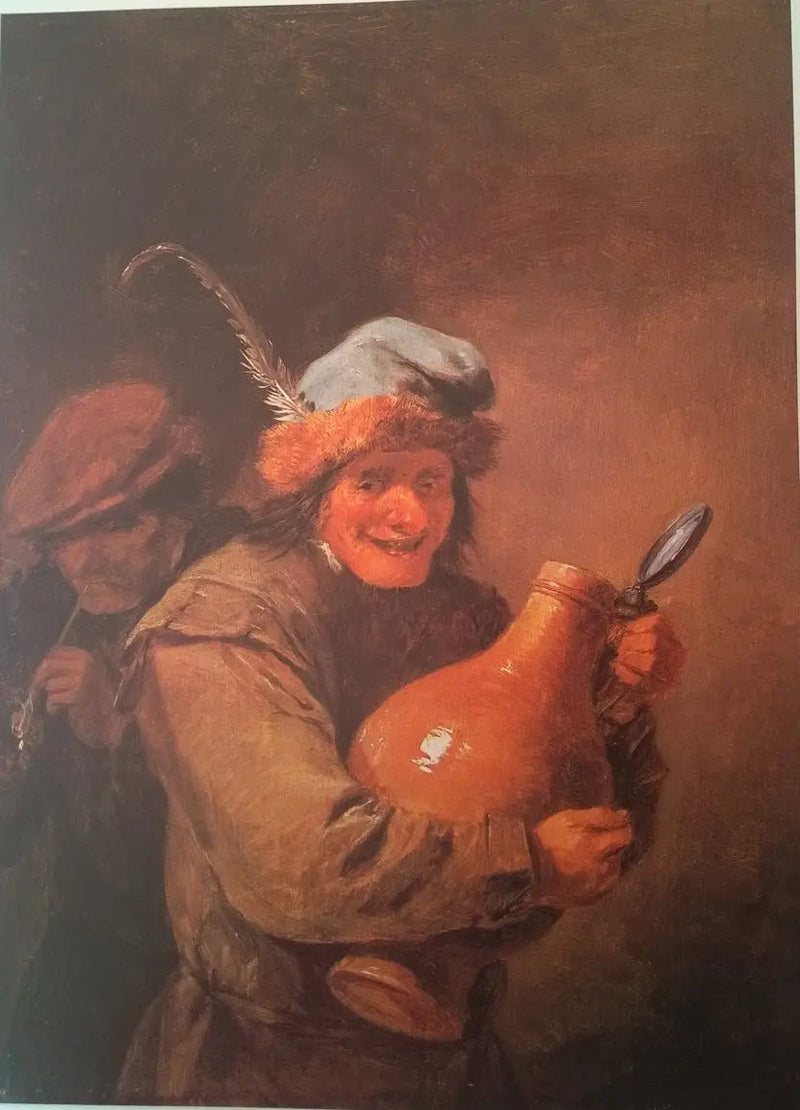 De vrolijke drinker met een grote kruik - David Teniers de Jonge

Source:
Le joyeux buveur avec une grande cruche - David Teniers le Jeune