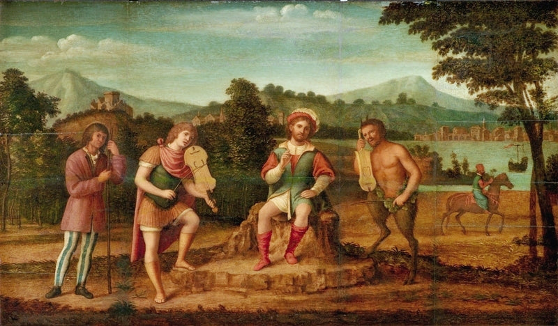 Het Oordeel van Midas - Cima da Conegliano