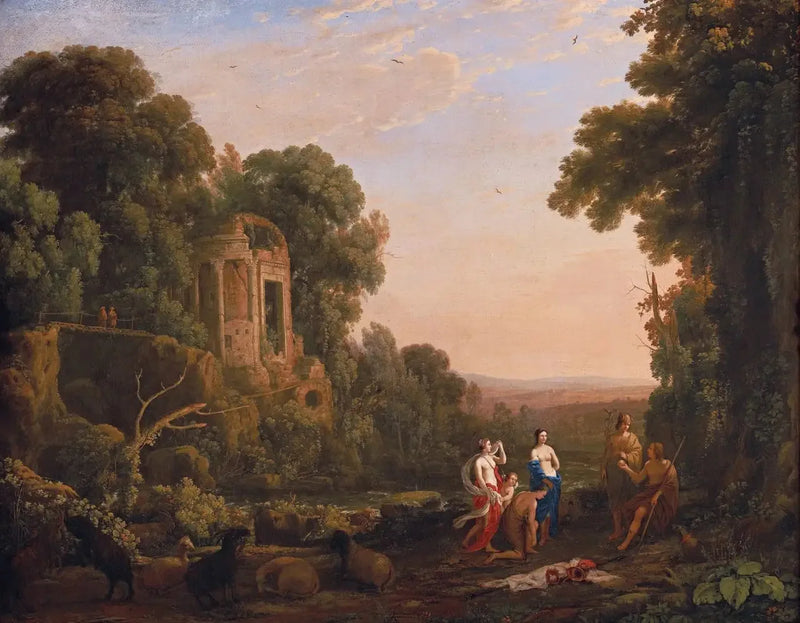 De Oordeel van Paris - Claude Lorrain