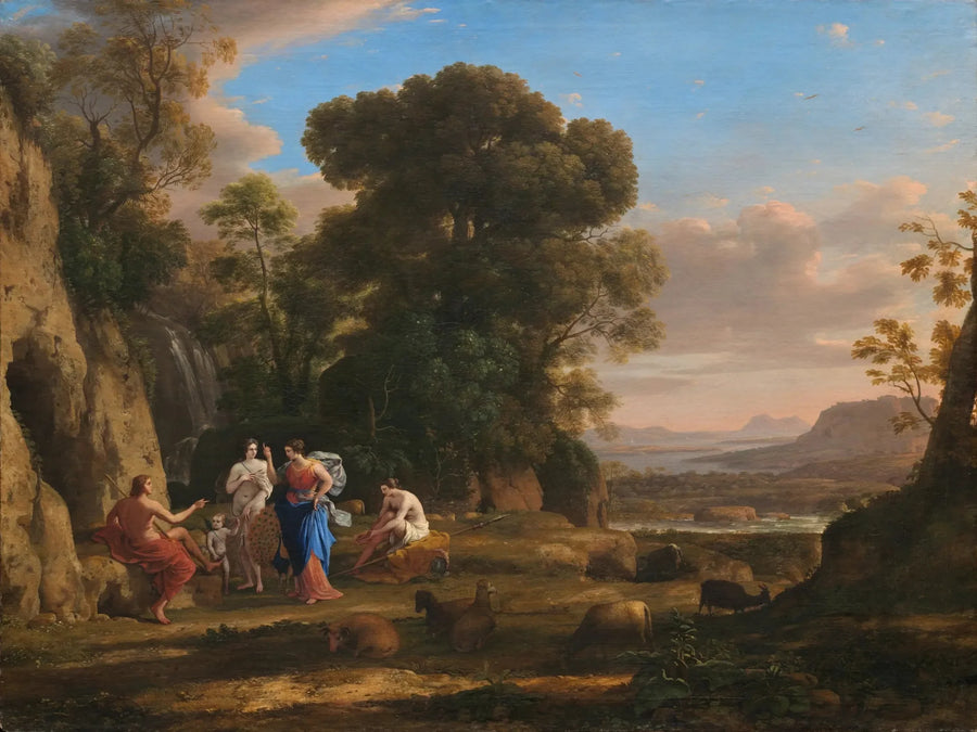 De Oordeel van Paris - Claude Lorrain