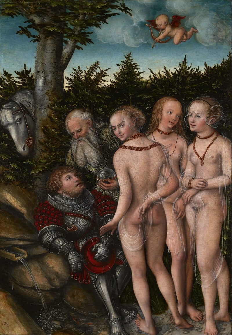 De Rechtspraak van Paris - Lucas Cranach de Oudere