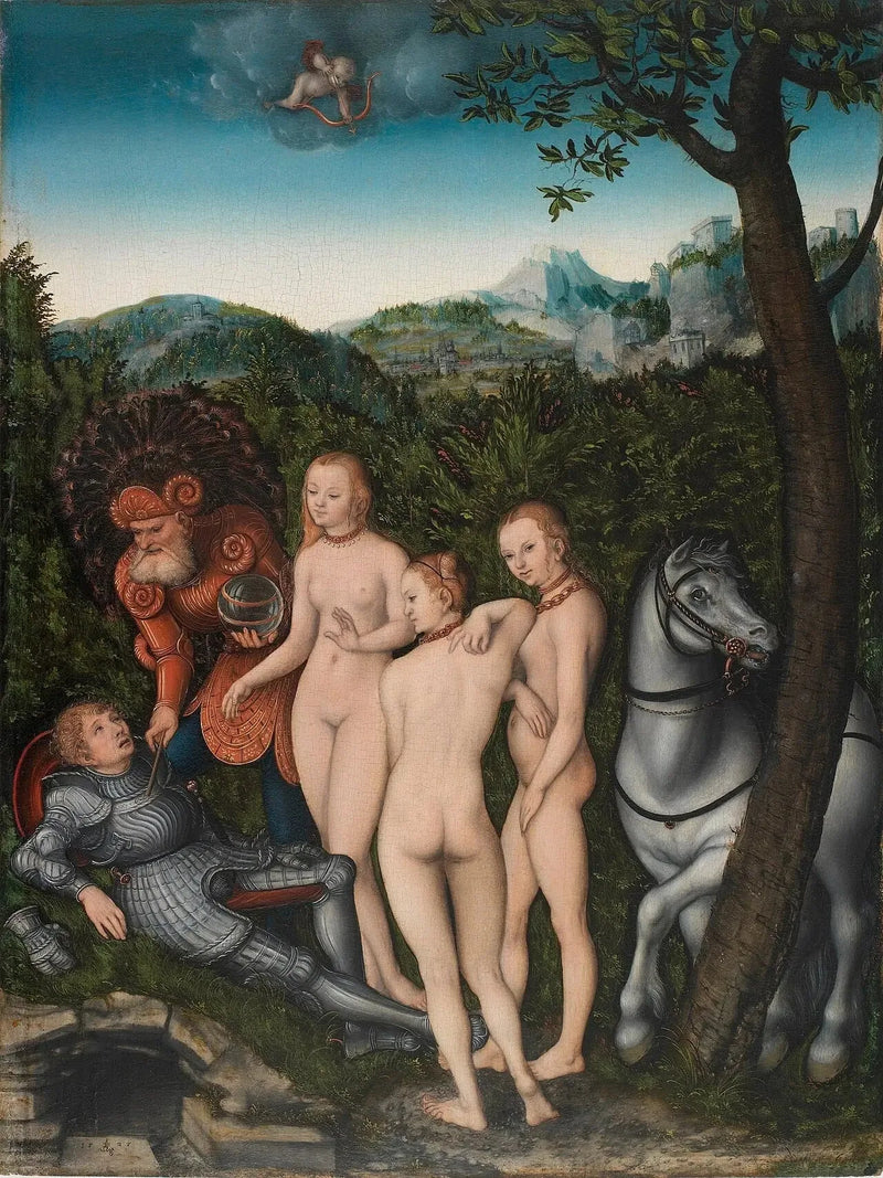 De Rechtspraak van Paris - Lucas Cranach de Oudere