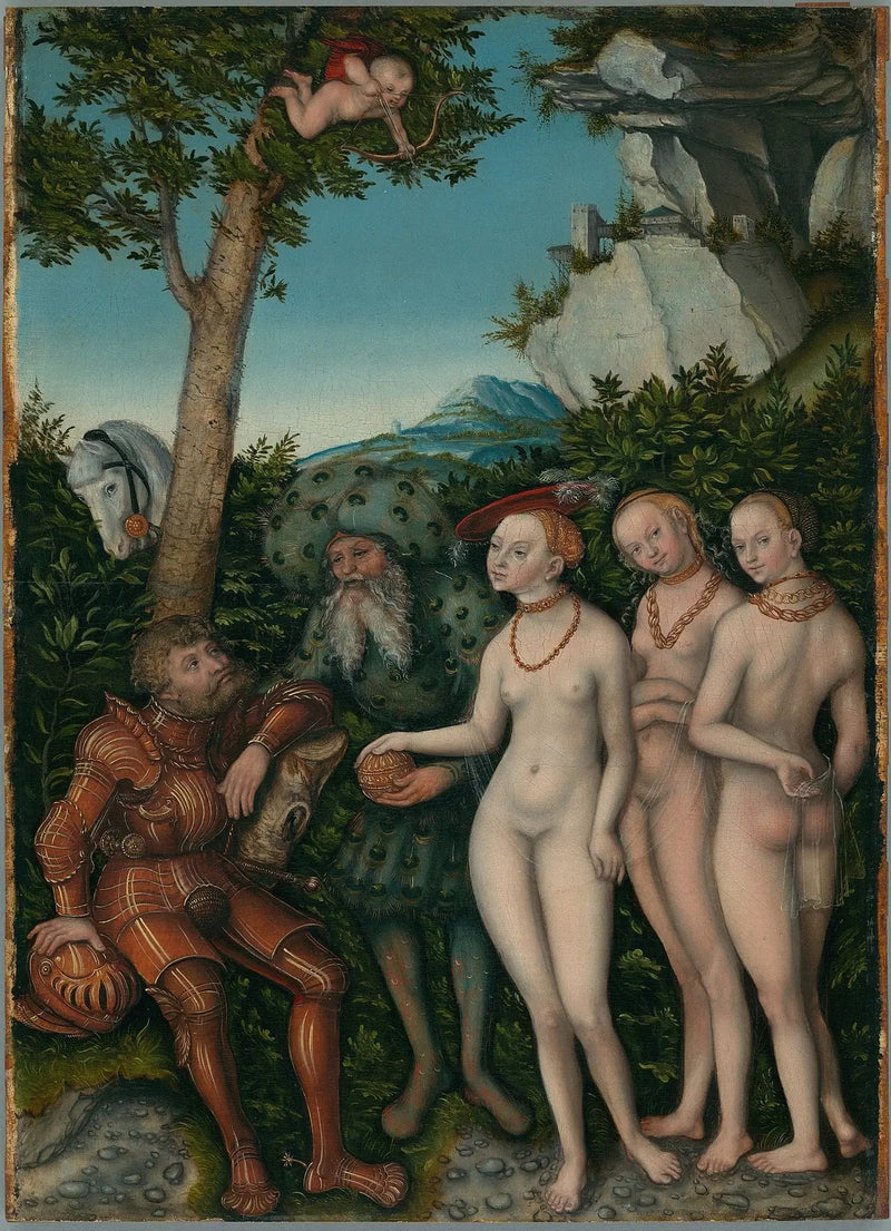 De Rechtspraak van Paris - Lucas Cranach de Oudere