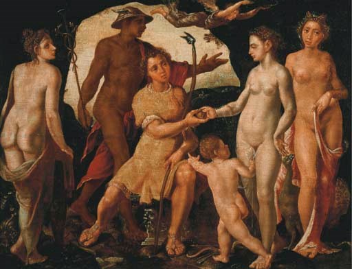Le Jugement de Paris - Maarten van Heemskerck