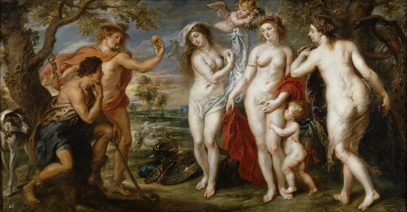De Oordeel van Paris - Peter Paul Rubens
