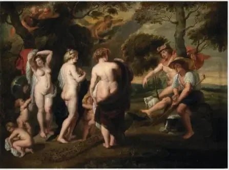 De Oordeel van Paris - Peter Paul Rubens