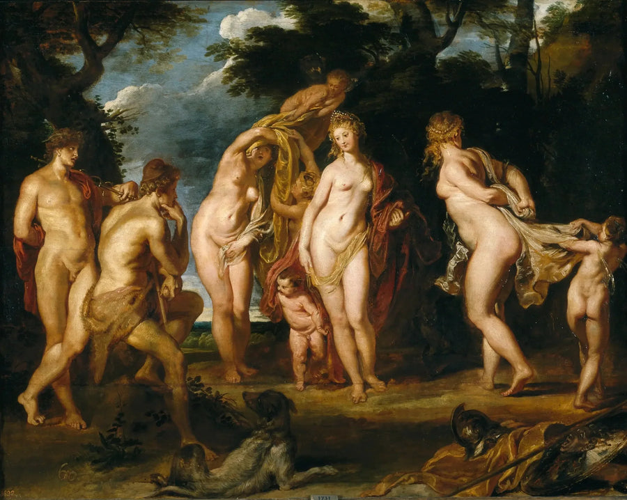 De Rechtspraak van Paris - Peter Paul Rubens