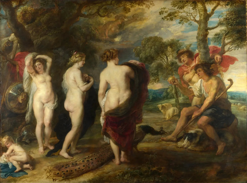 De Oordeel van Paris - Peter Paul Rubens