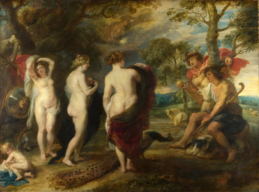De Oordeel van Paris - Peter Paul Rubens