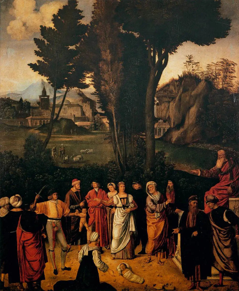Salomo's oordeel - Giorgione