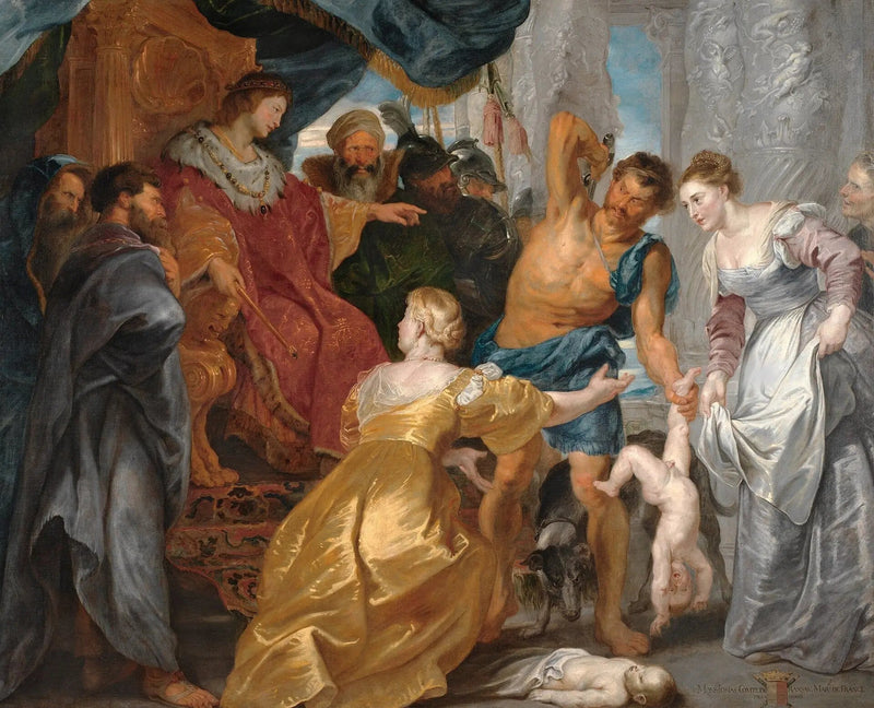 Salomons Oordeel - Peter Paul Rubens
