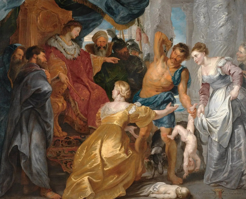 Salomons Oordeel - Peter Paul Rubens
