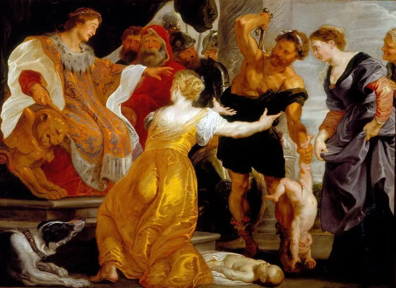 Salomons Oordeel - Peter Paul Rubens