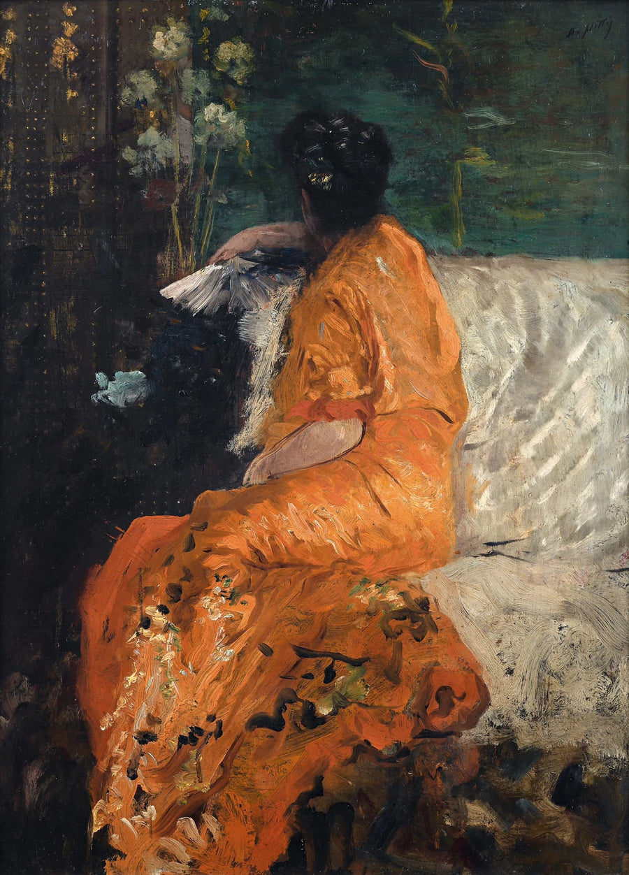 De oranje kimono - Giuseppe De Nittis