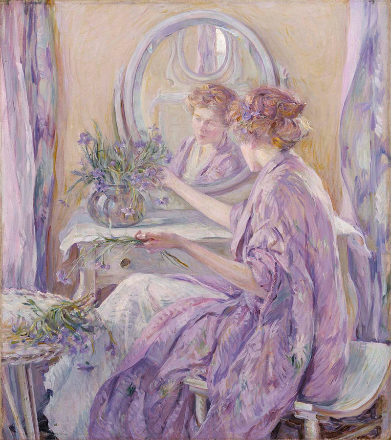 De paarse kimono - Robert Lewis Reid