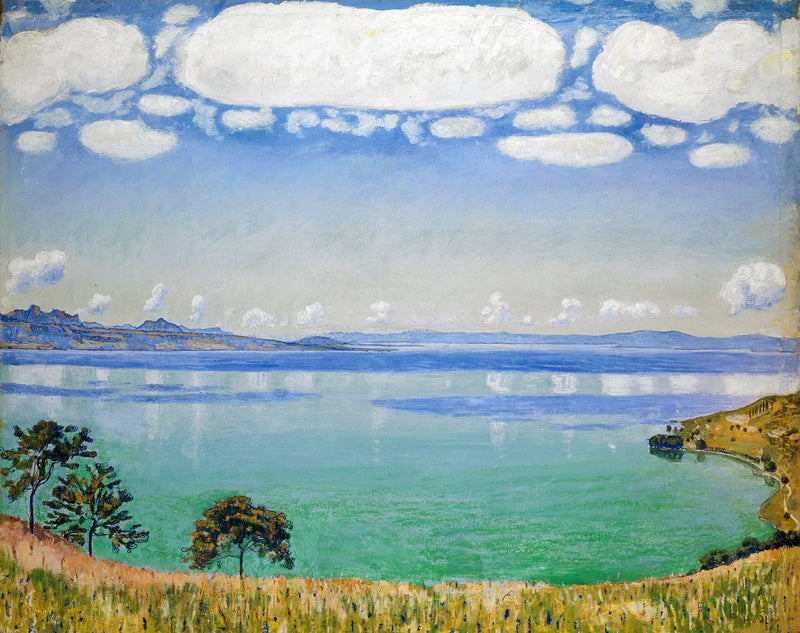Het Meer van Genève vanaf Chexbres - Ferdinand Hodler