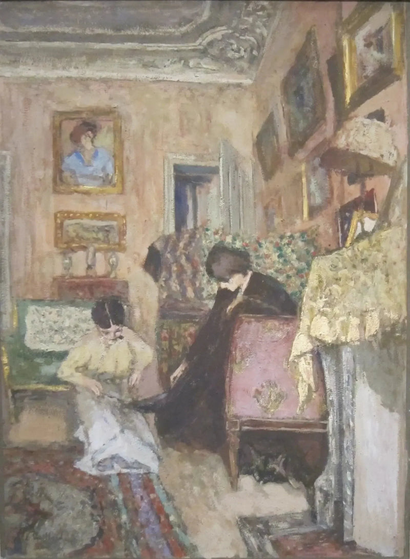 De veter van de schoen - Édouard Vuillard