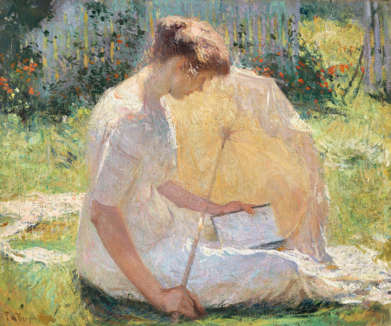 De lezer - Frank Weston Benson