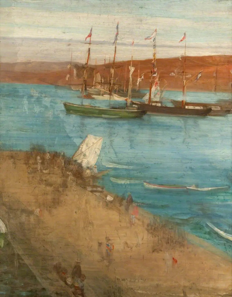 De dag na de revolutie: Valparaiso - James Abbott McNeill Whistler