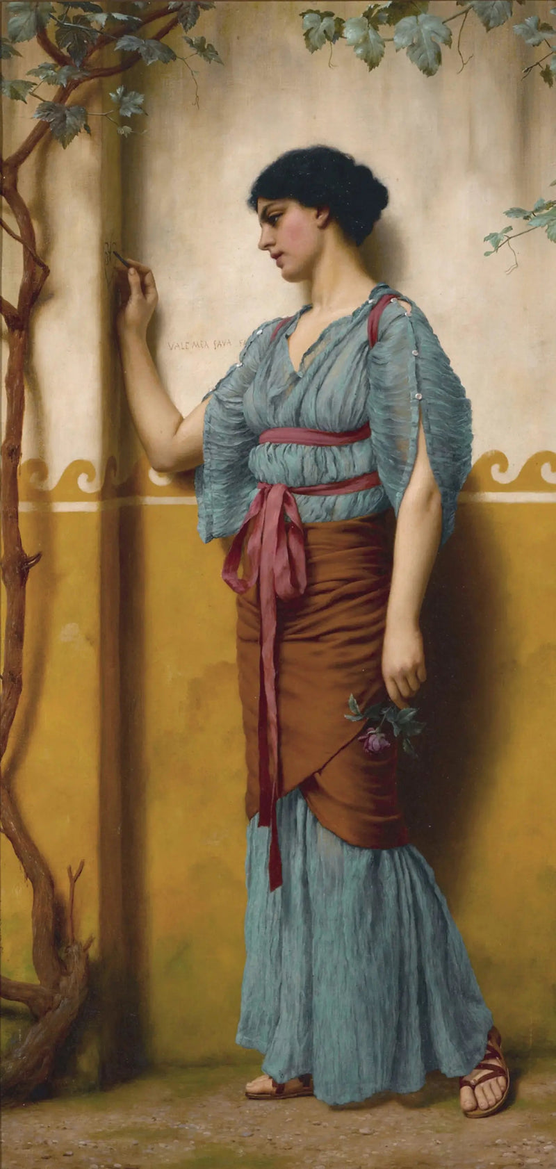 De ontmoetingsplaats - John William Godward