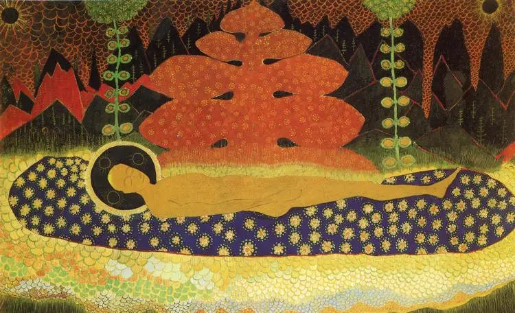 Het Lijk van Christus - Kazimir Malevich