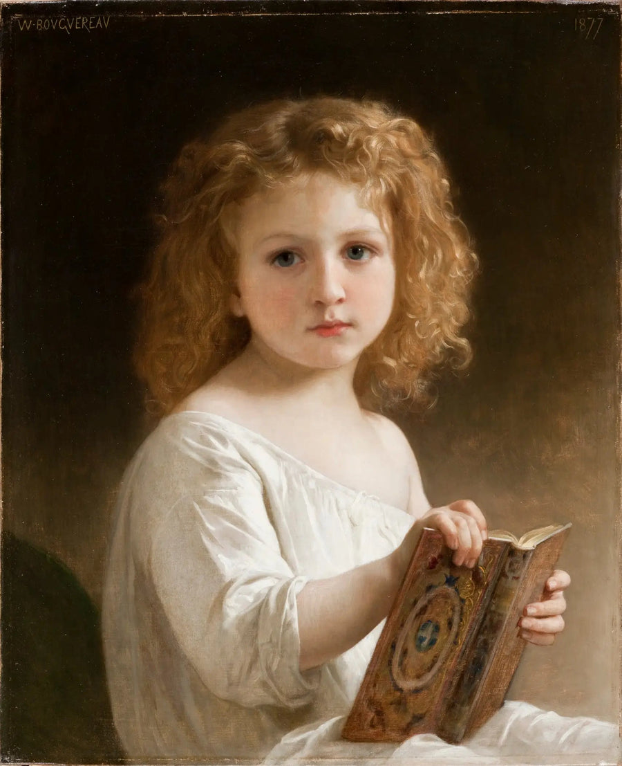 Het geschiedenisboek - Bouguereau