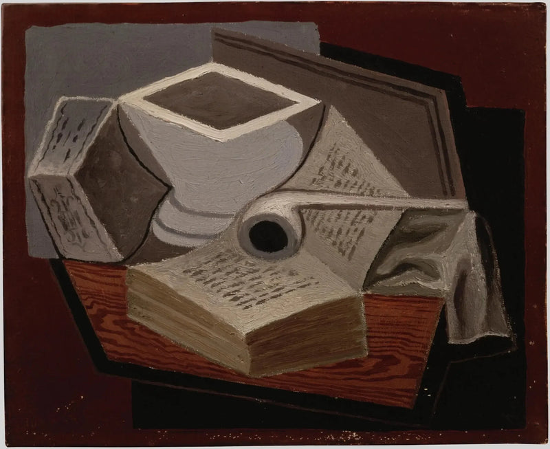 Het geopende boek - Juan Gris