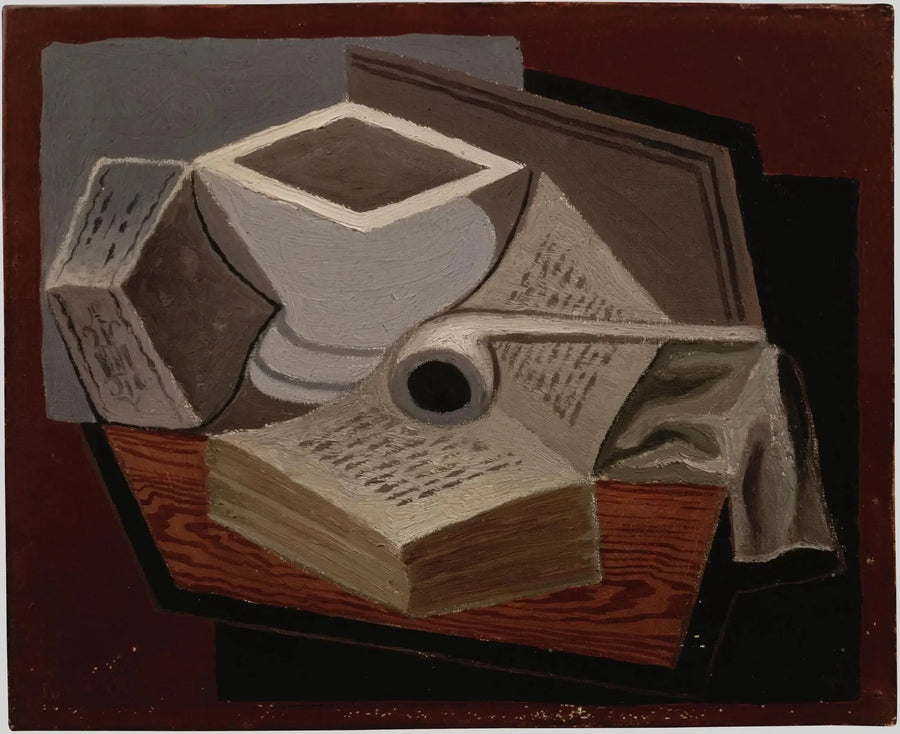 Het geopende boek - Juan Gris