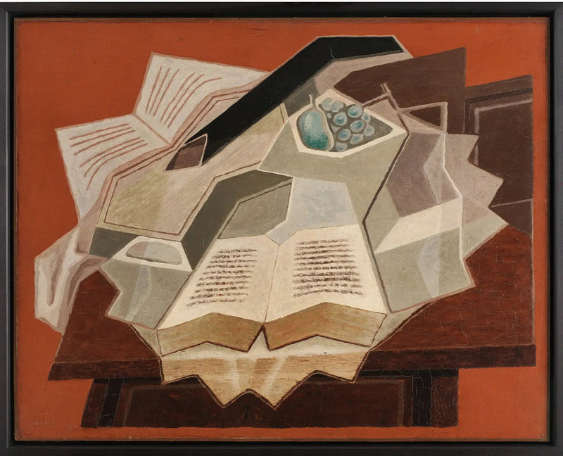 Het geopende boek - Juan Gris