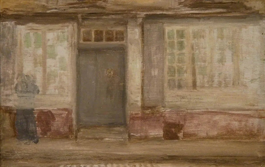 De Woning van de Priester, Dieppe - James Abbott McNeill Whistler